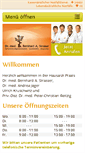 Mobile Screenshot of allgemeinarzt-marzahn.de